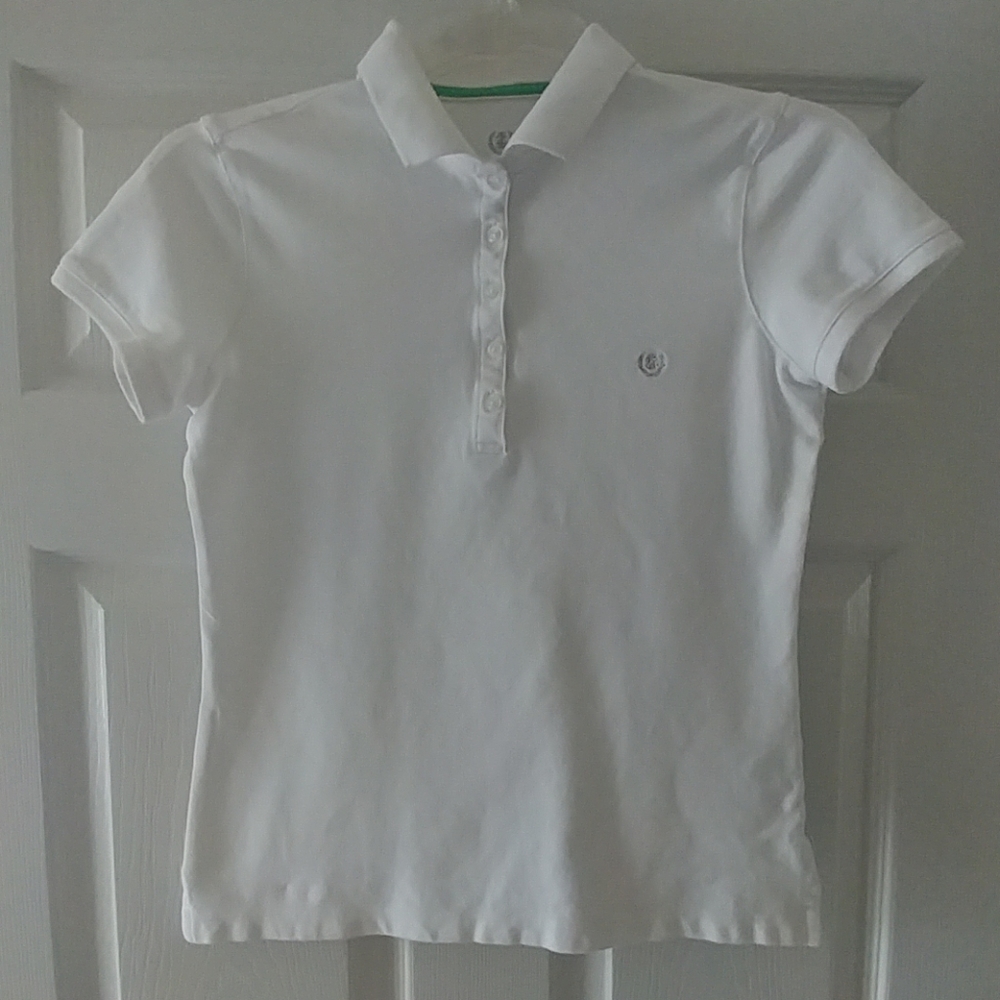 White Izod women's short sleeve top